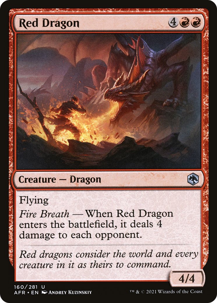 Red Dragon [Dungeons & Dragons: Adventures in the Forgotten Realms] | Grognard Games