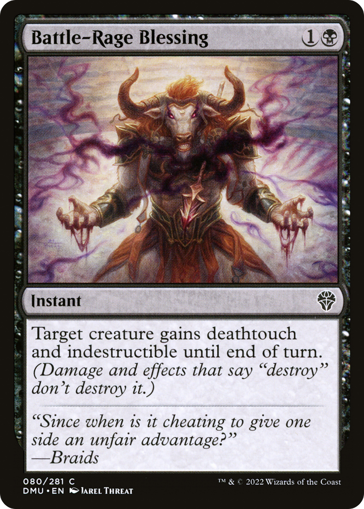 Battle-Rage Blessing [Dominaria United] | Grognard Games
