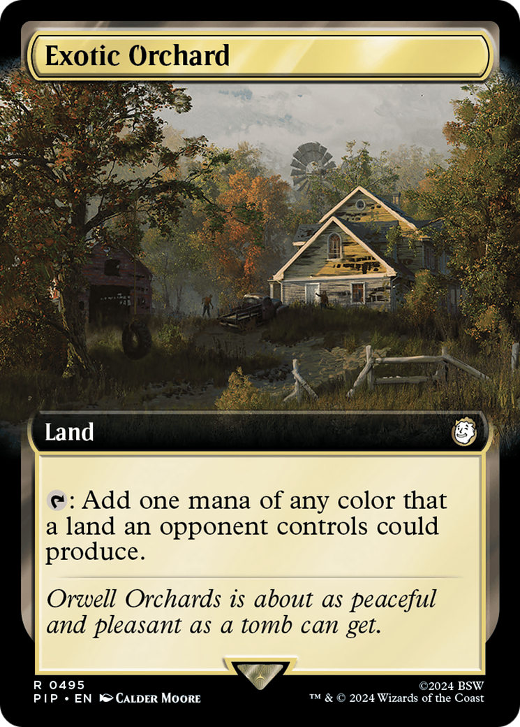 Exotic Orchard (Extended Art) [Fallout] | Grognard Games