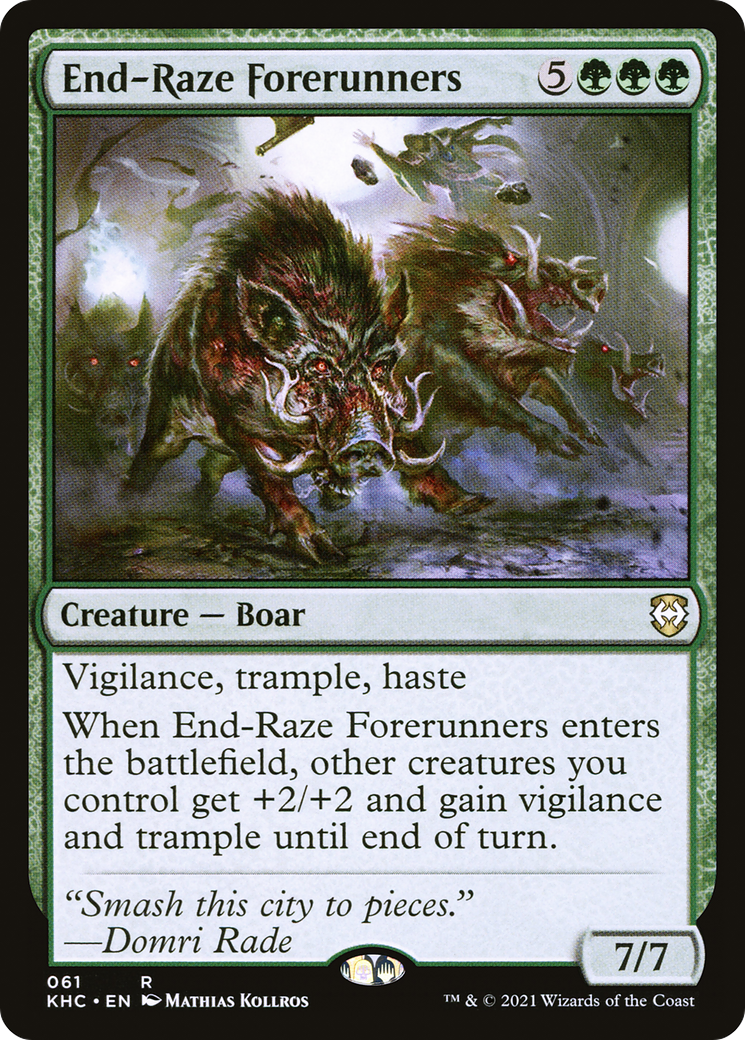 End-Raze Forerunners [Kaldheim Commander] | Grognard Games