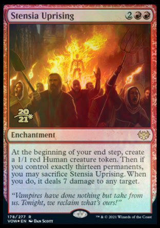 Stensia Uprising [Innistrad: Crimson Vow Prerelease Promos] | Grognard Games