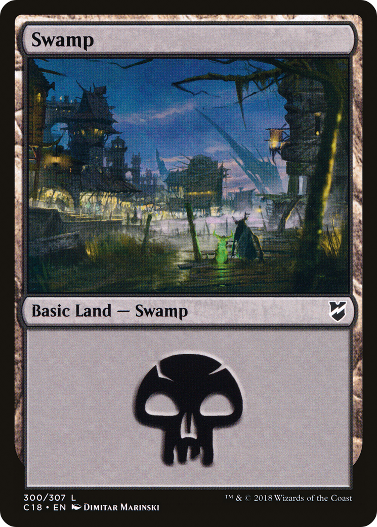Swamp (300) [Commander 2018] | Grognard Games