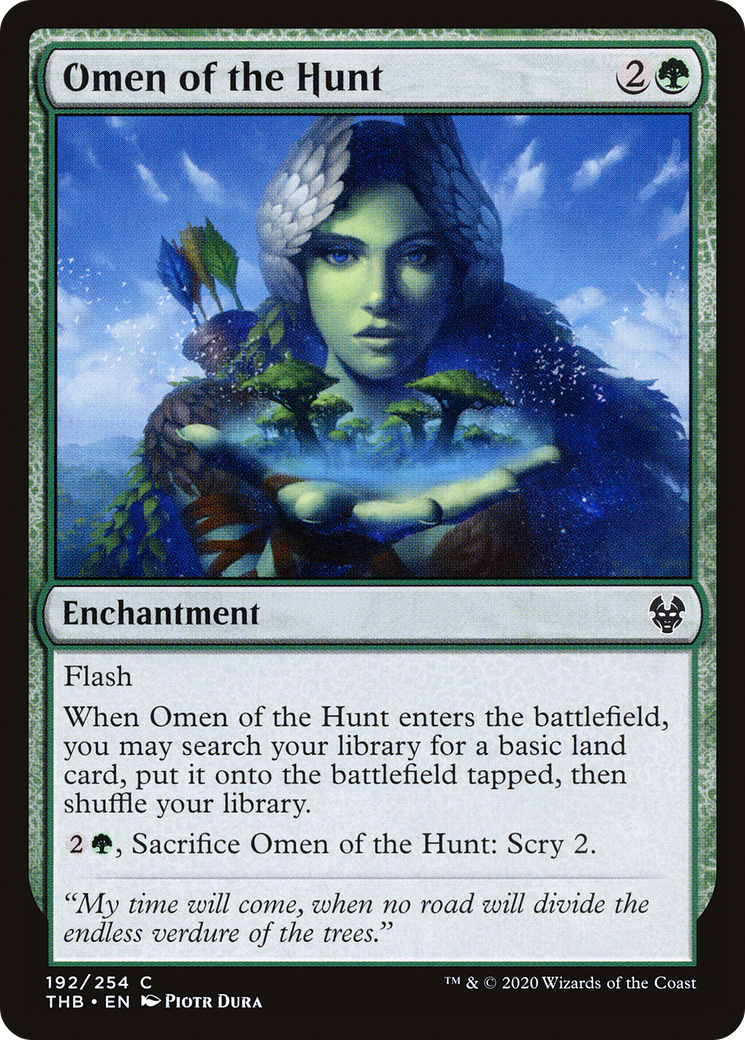 Omen of the Hunt [Theros Beyond Death] | Grognard Games