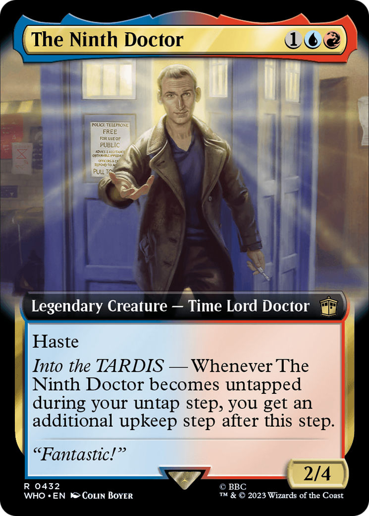 The Ninth Doctor (Extended Art) [Doctor Who] | Grognard Games