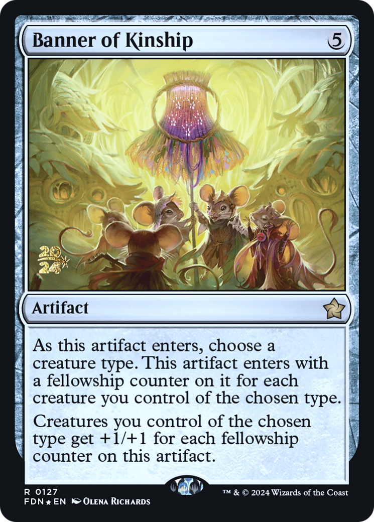 Banner of Kinship [Foundations Prerelease Promos] | Grognard Games