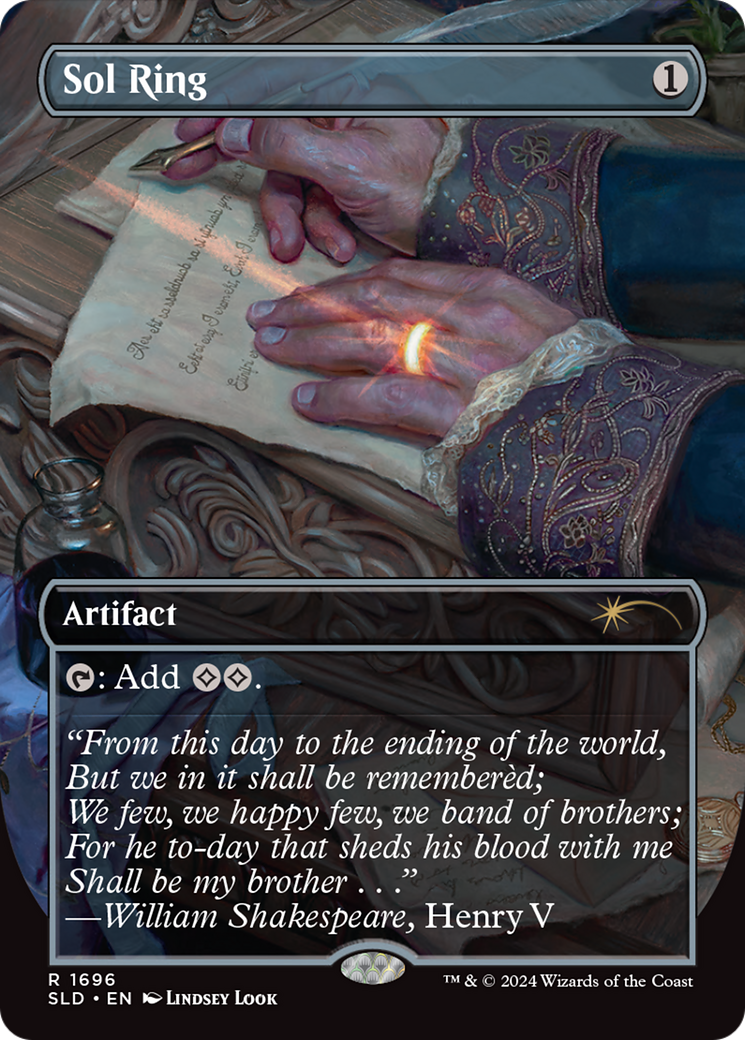Sol Ring (1696) [Secret Lair: Sheldon's Spellbook] | Grognard Games