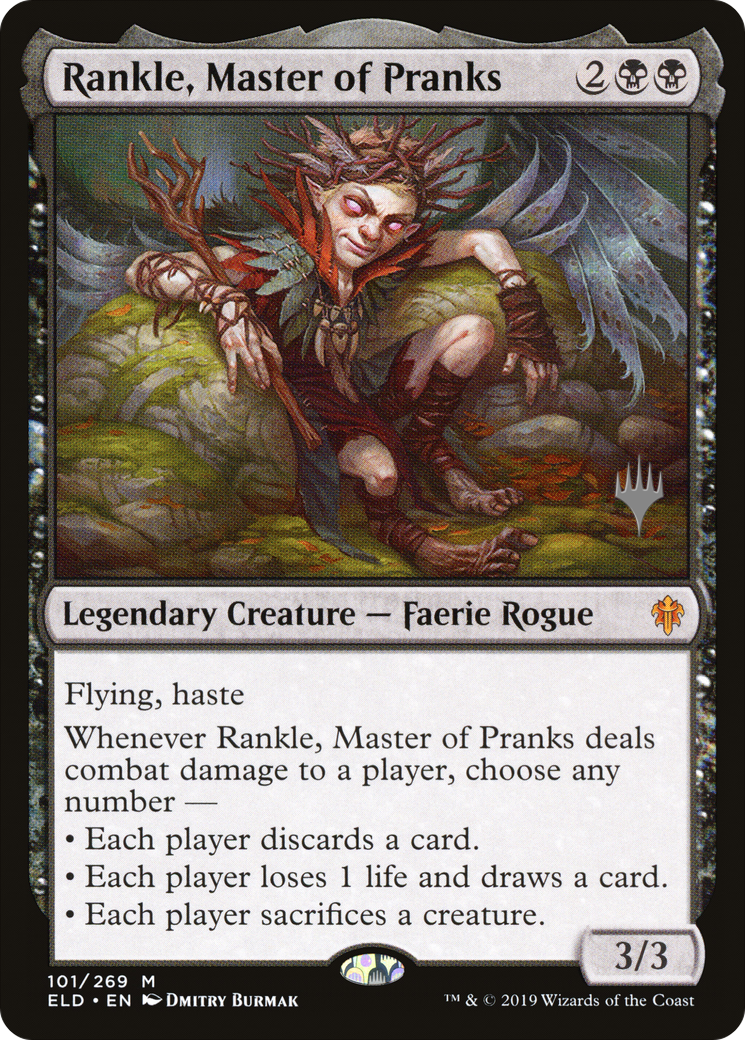 Rankle, Master of Pranks (Promo Pack) [Throne of Eldraine Promos] | Grognard Games