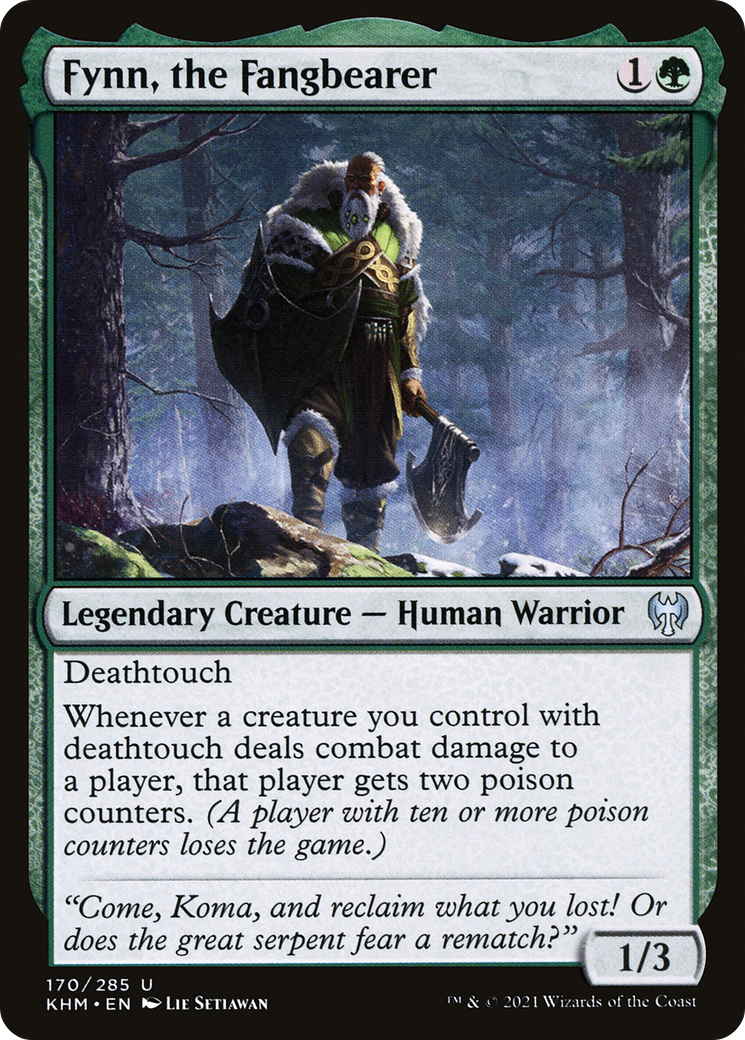 Fynn, the Fangbearer [Kaldheim] | Grognard Games