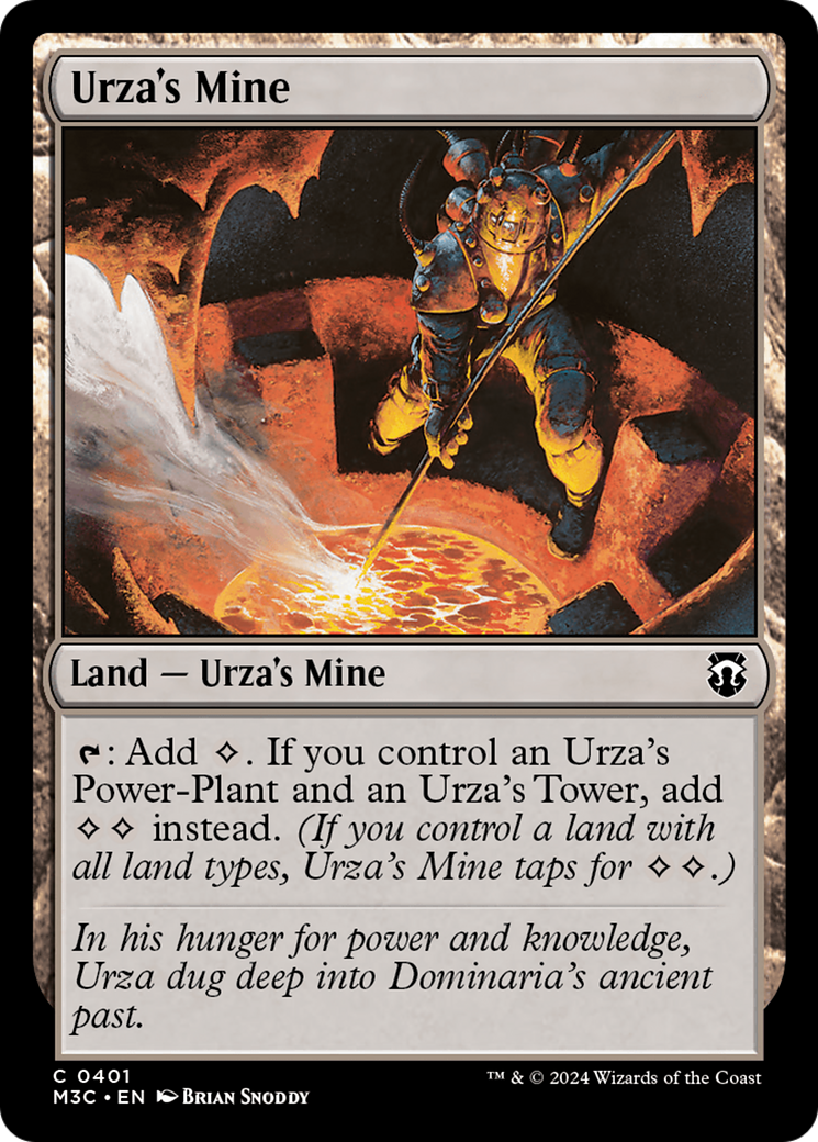 Urza's Mine (Ripple Foil) [Modern Horizons 3 Commander] | Grognard Games