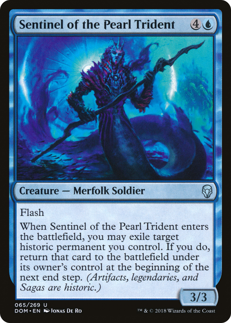 Sentinel of the Pearl Trident [Dominaria] | Grognard Games