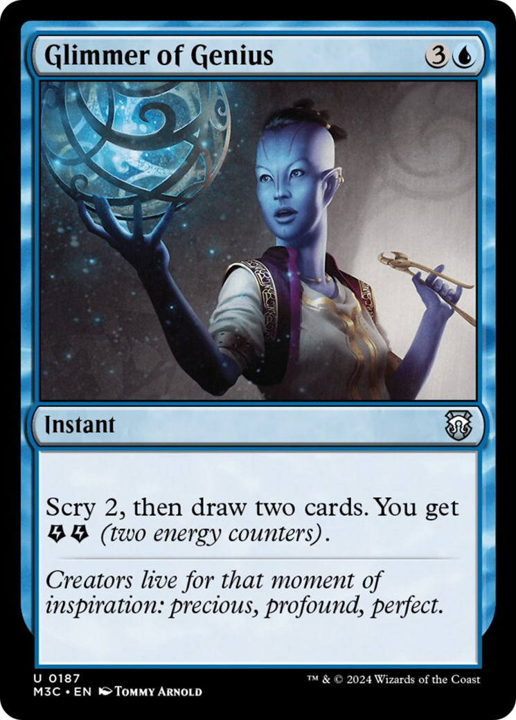 Glimmer of Genius [Modern Horizons 3 Commander] | Grognard Games