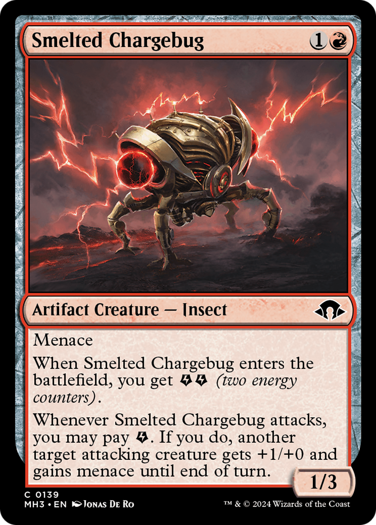 Smelted Chargebug [Modern Horizons 3] | Grognard Games