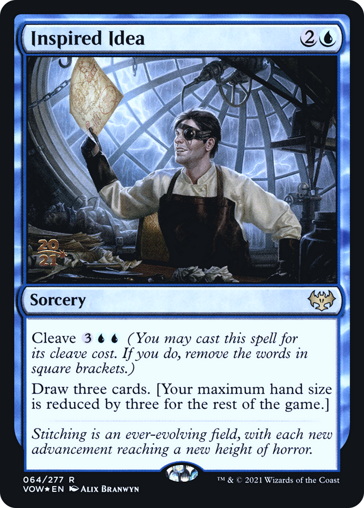 Inspired Idea [Innistrad: Crimson Vow Prerelease Promos] | Grognard Games