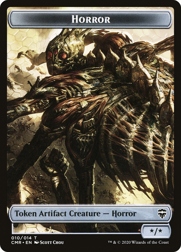 Horror (CMR-010) - Commander Legends Tokens Foil | Grognard Games