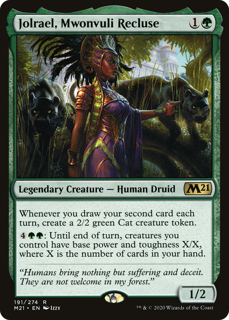 Jolrael, Mwonvuli Recluse (M21-191) - Core Set 2021 Foil | Grognard Games