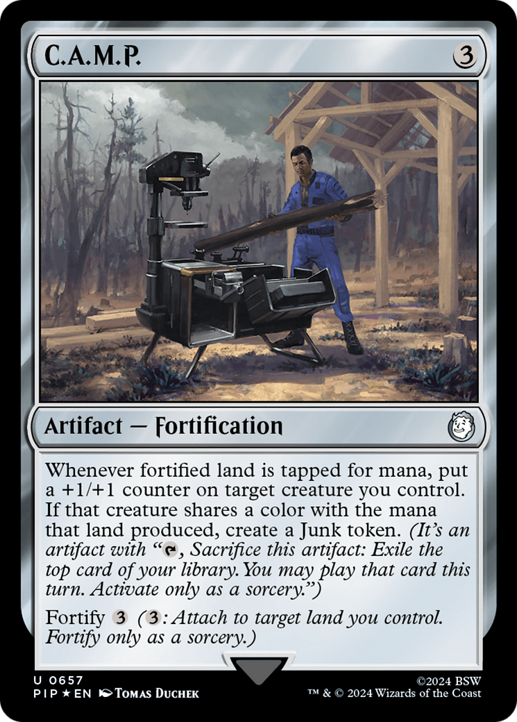 C.A.M.P. (Surge Foil) [Fallout] | Grognard Games
