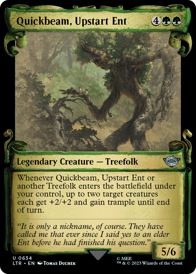 Quickbeam, Upstart Ent [The Lord of the Rings: Tales of Middle-Earth Showcase Scrolls] | Grognard Games