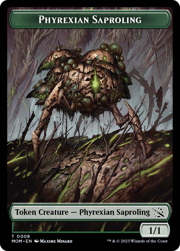 Phyrexian Saproling Token [March of the Machine Tokens] | Grognard Games