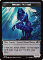 Goat // Timeless Witness Double-Sided Token [Tarkir: Dragonstorm Commander Tokens] | Grognard Games