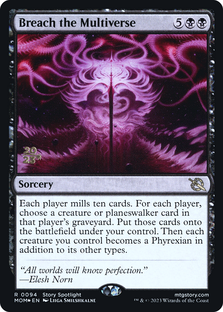 Breach the Multiverse [March of the Machine Prerelease Promos] | Grognard Games