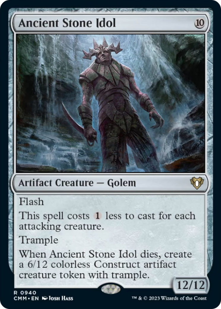 Ancient Stone Idol [Commander Masters] | Grognard Games