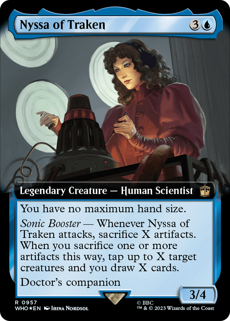 Nyssa of Traken (Extended Art) (Surge Foil) [Doctor Who] | Grognard Games