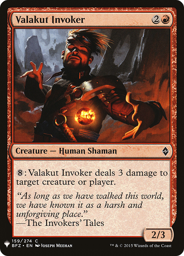 Valakut Invoker [Mystery Booster] | Grognard Games