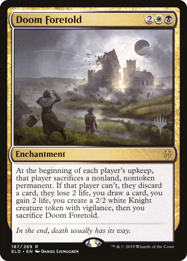 Doom Foretold (Promo Pack) [Throne of Eldraine Promos] | Grognard Games