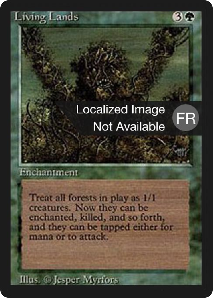 Living Lands [Foreign Black Border] | Grognard Games