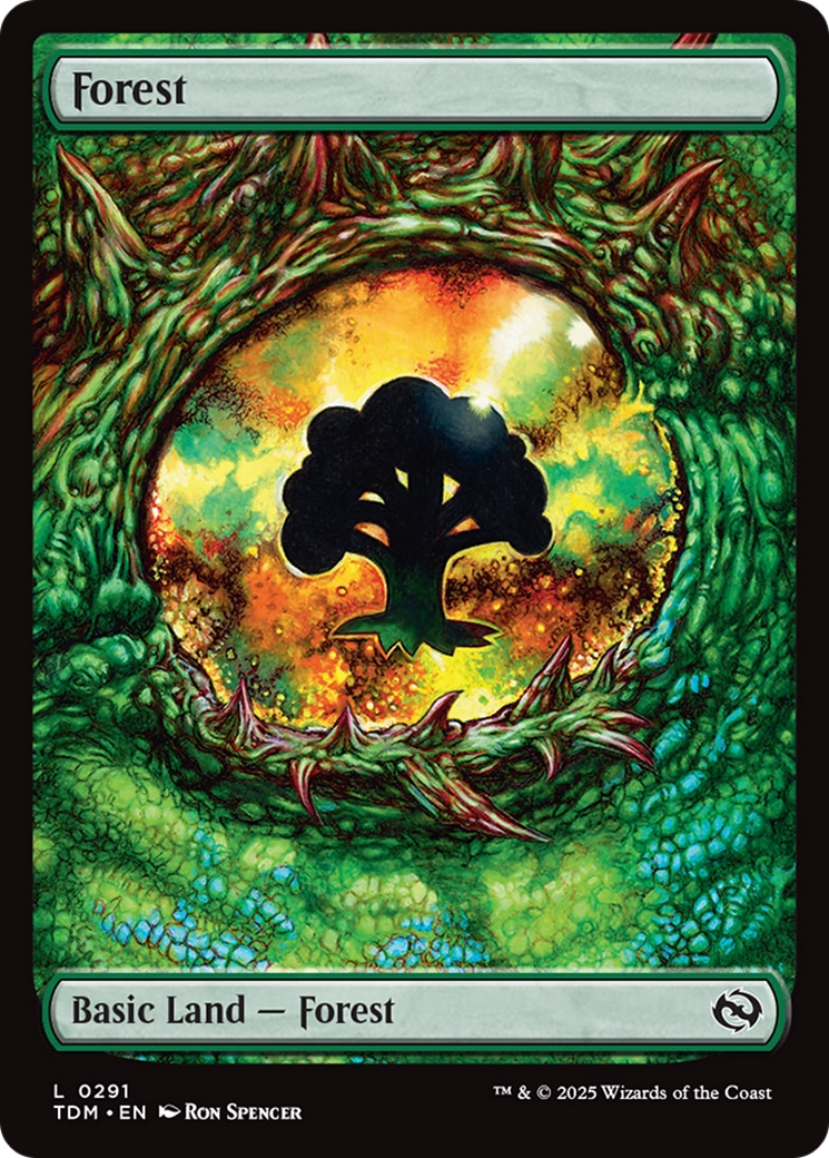 Forest (0291) [Tarkir: Dragonstorm] | Grognard Games