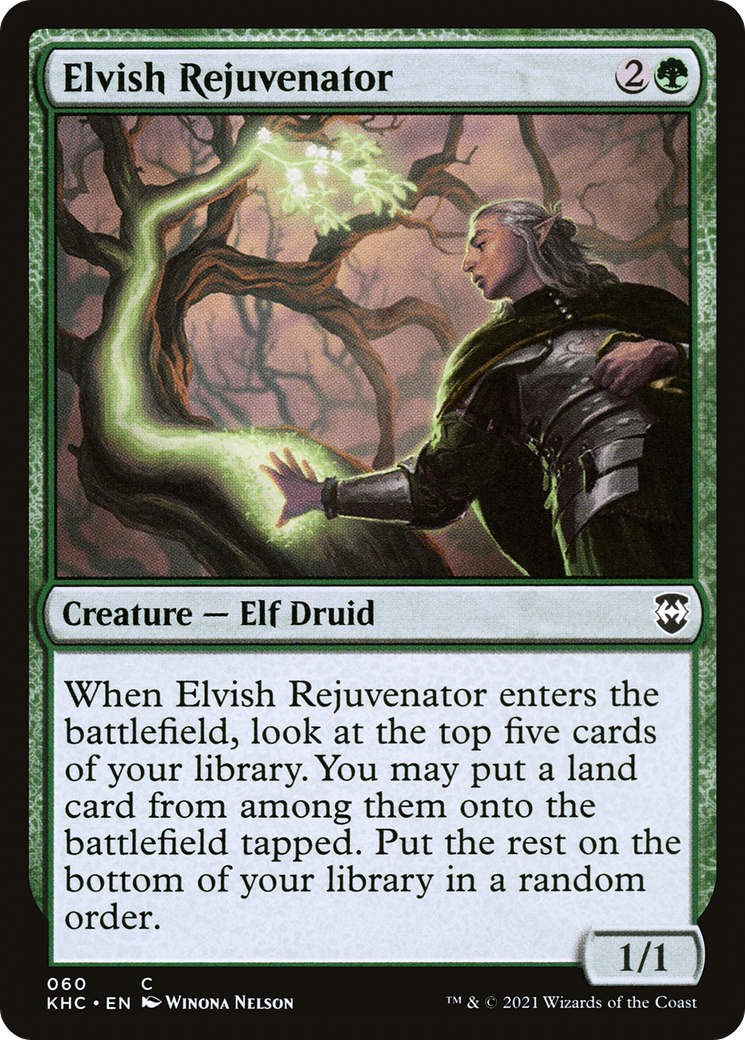 Elvish Rejuvenator [Kaldheim Commander] | Grognard Games