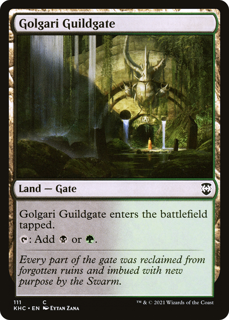 Golgari Guildgate [Kaldheim Commander] | Grognard Games