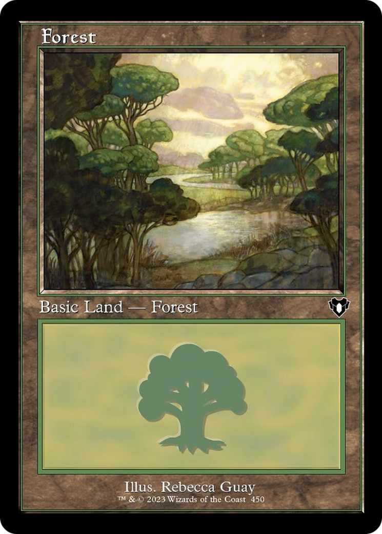 Forest (450) (Retro) [Commander Masters] | Grognard Games