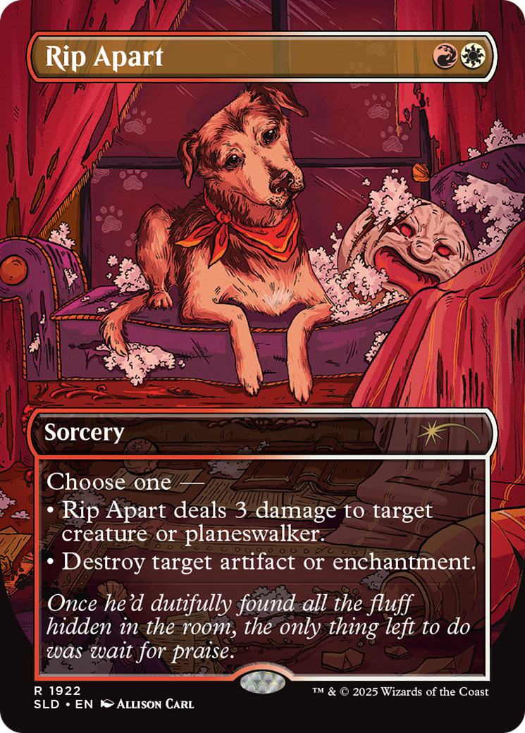 Rip Apart (SLD-1922) - Secret Lair Drop (Borderless) Foil | Grognard Games