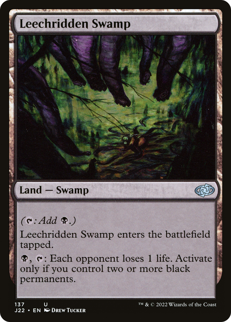 Leechridden Swamp [Jumpstart 2022] | Grognard Games