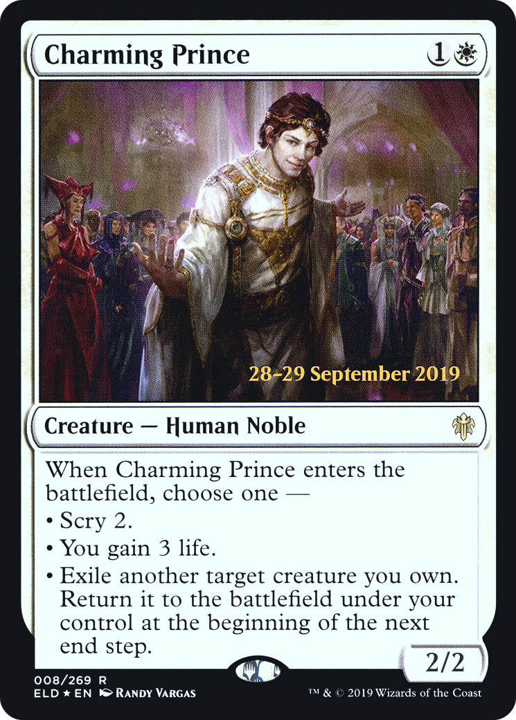 Charming Prince  [Throne of Eldraine Prerelease Promos] | Grognard Games