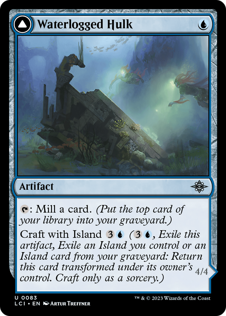 Waterlogged Hulk // Watertight Gondola [The Lost Caverns of Ixalan] | Grognard Games