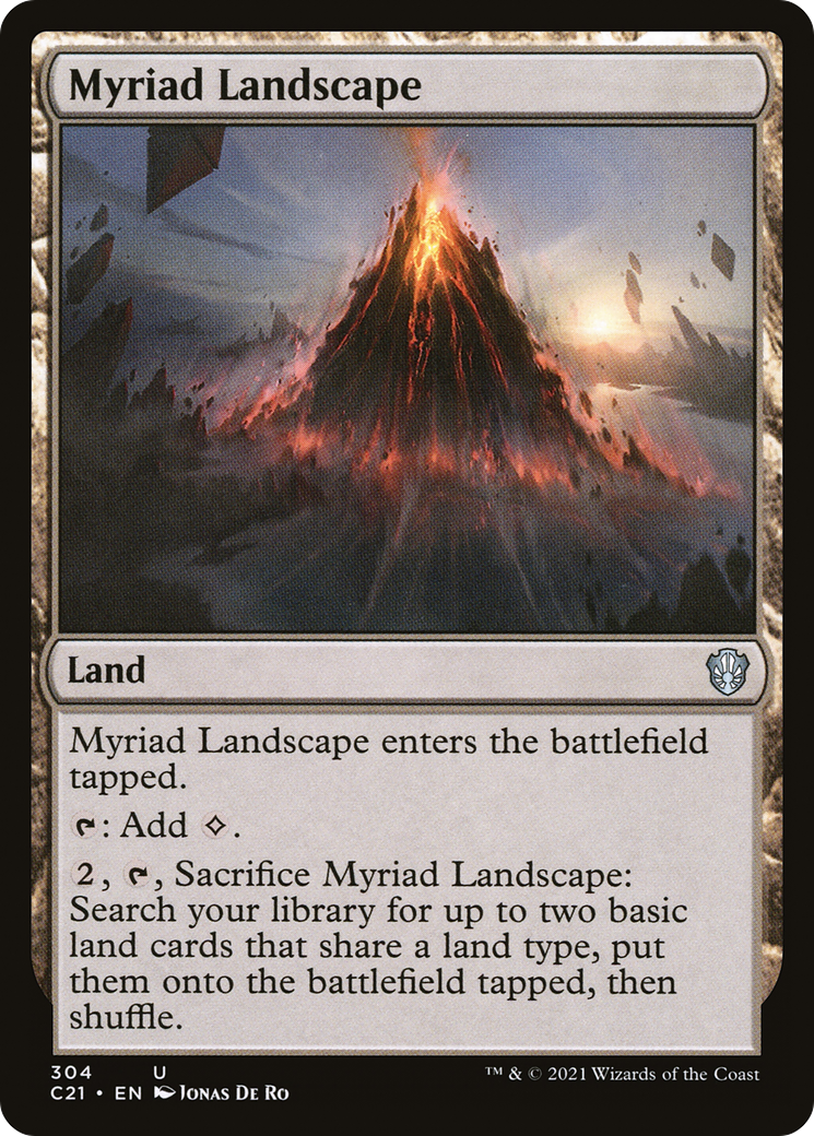 Myriad Landscape [Commander 2021] | Grognard Games