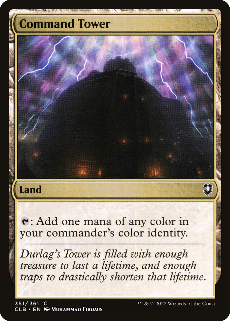 Command Tower [Commander Legends: Battle for Baldur's Gate] | Grognard Games