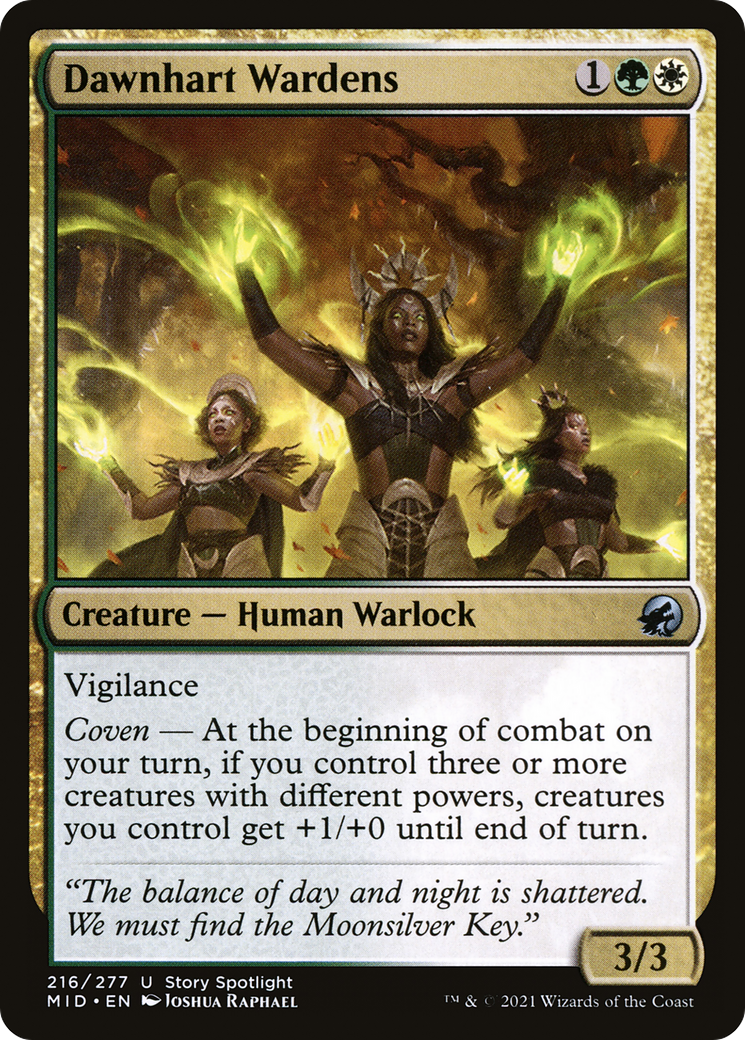 Dawnhart Wardens [Innistrad: Midnight Hunt] | Grognard Games
