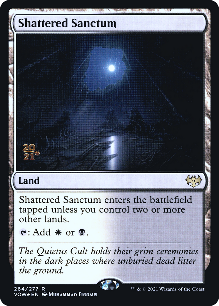 Shattered Sanctum [Innistrad: Crimson Vow Prerelease Promos] | Grognard Games