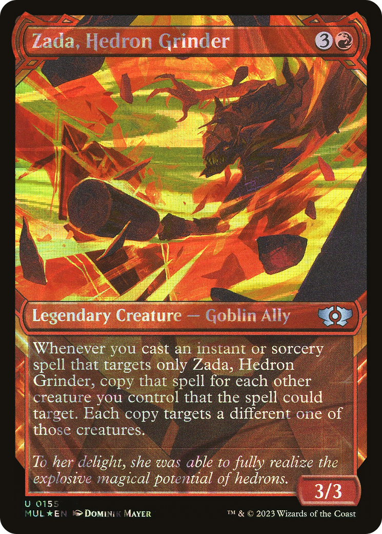 Zada, Hedron Grinder (Halo Foil) [Multiverse Legends] | Grognard Games