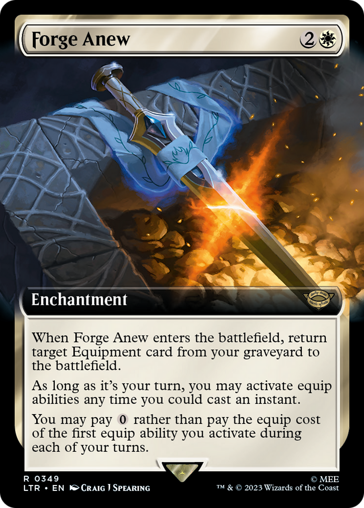 Forge Anew (Extended Art) [The Lord of the Rings: Tales of Middle-Earth] | Grognard Games