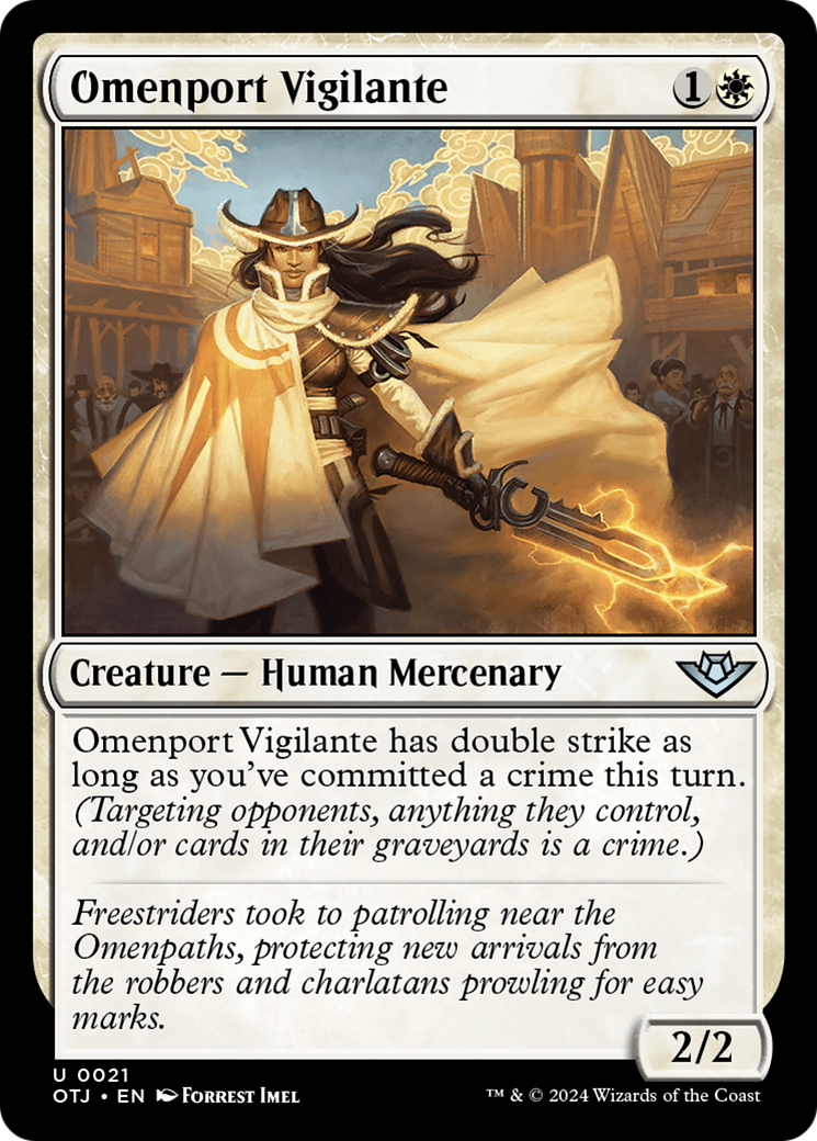 Omenport Vigilante [Outlaws of Thunder Junction] | Grognard Games