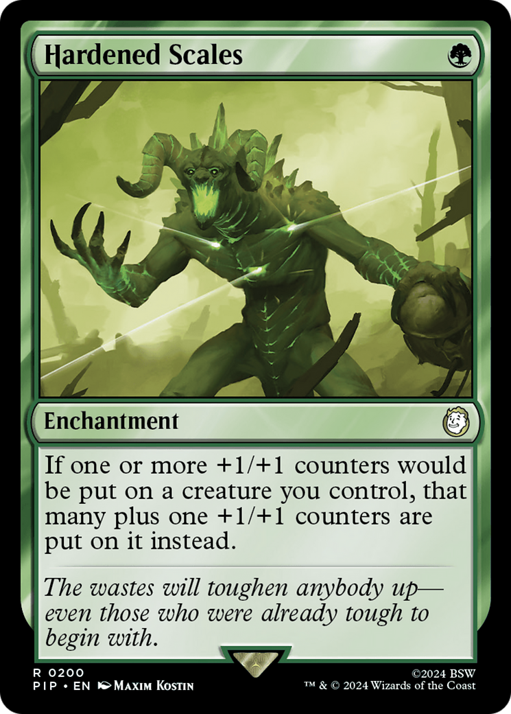Hardened Scales [Fallout] | Grognard Games