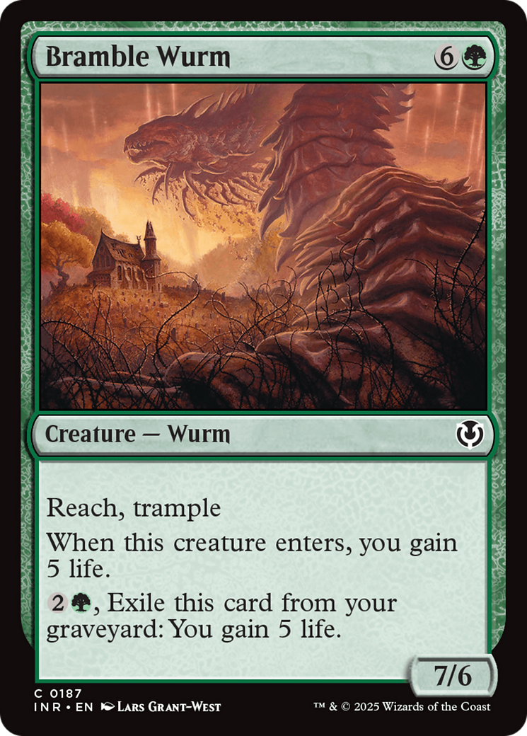 Bramble Wurm [Innistrad Remastered] | Grognard Games