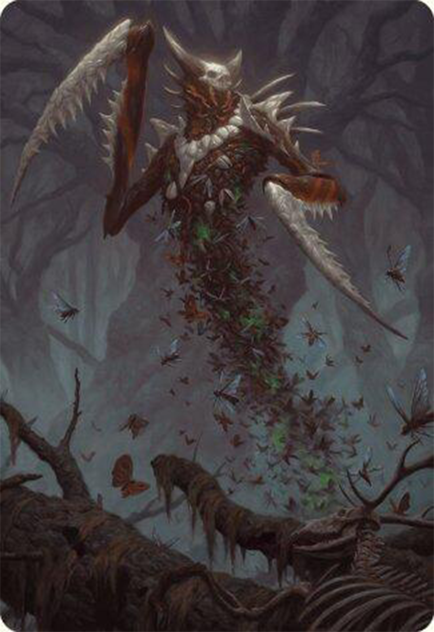 Grist, the Plague Swarm Art Card [Modern Horizons 3 Art Series] | Grognard Games