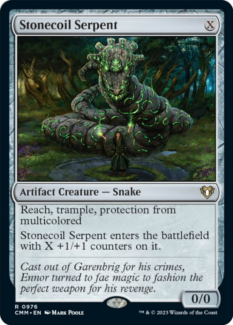 Stonecoil Serpent [Commander Masters] | Grognard Games