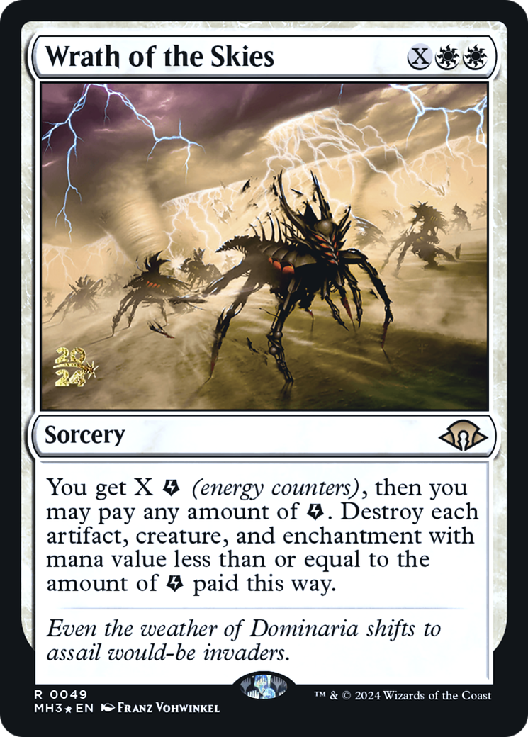 Wrath of the Skies [Modern Horizons 3 Prerelease Promos] | Grognard Games