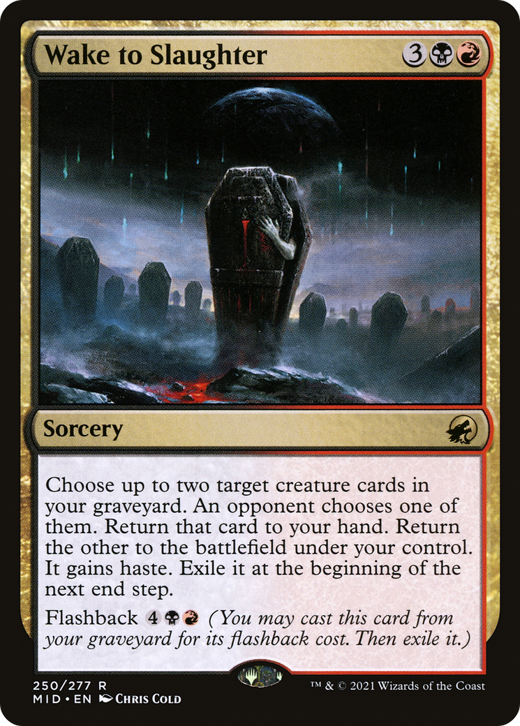 Wake to Slaughter [Innistrad: Midnight Hunt] | Grognard Games